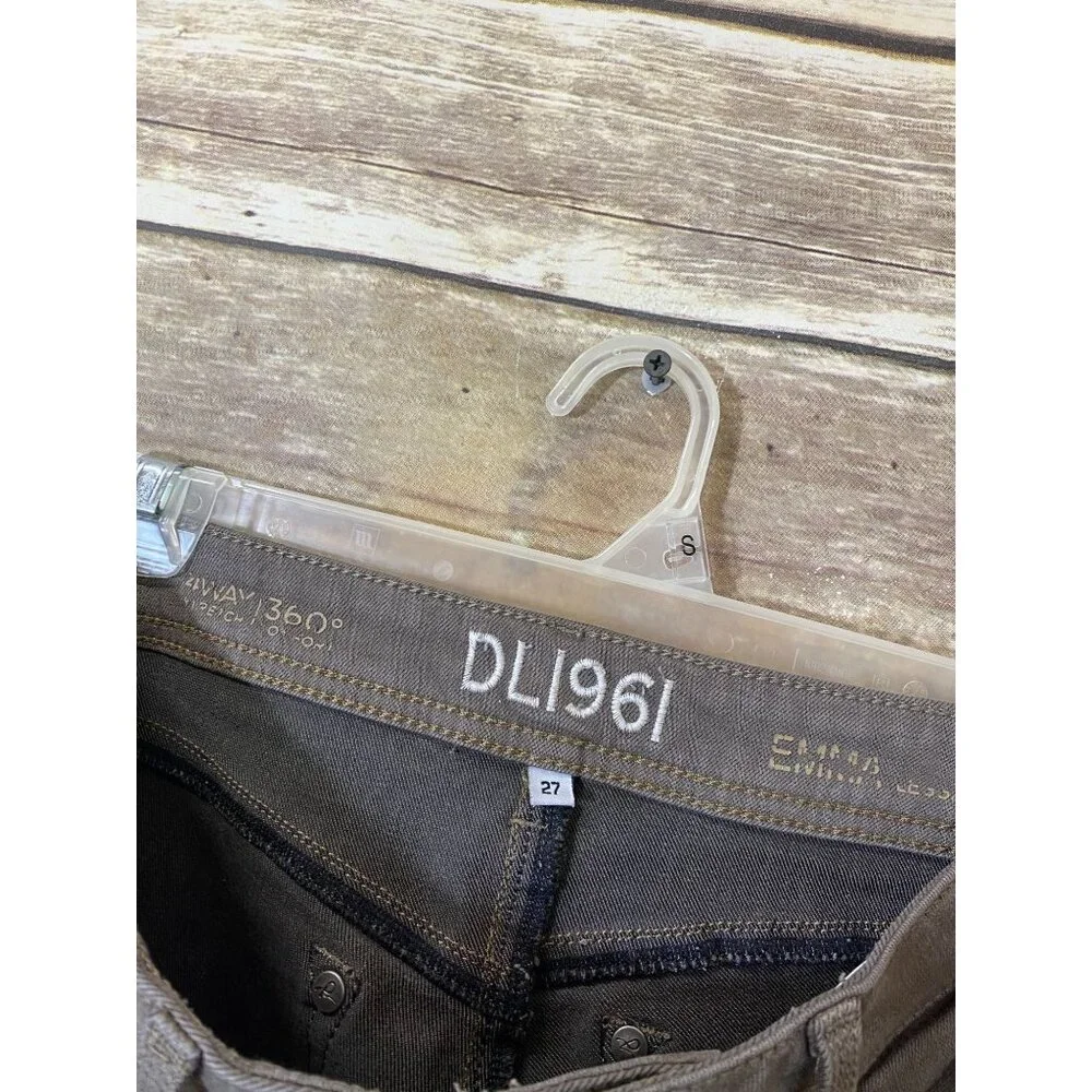 DL1961 Jeans Emma‎ Legging 27 Lansing Grey Wash Stetch